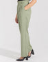 TEXTURED WIDE LEG PANTS